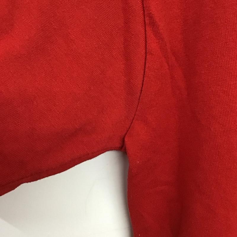 ジャージーズ JERZEES Tシャツ 半袖 半袖カットソー プリントTシャツ クルーネックカットソー L プリント 赤 / レッド /  メンズ USED 古着 中古 10140658