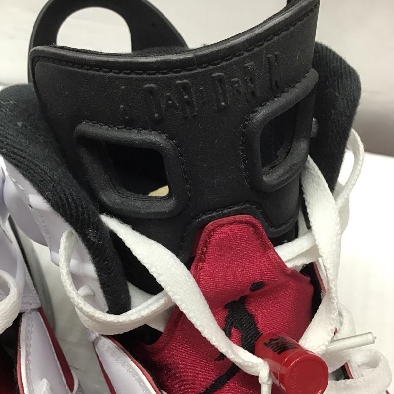ナイキ NIKE スニーカー スニーカー CT8529 106 AIR JORDAN 6 RETRO 28.5cm 箱有 28.5cm ロゴ、文字 白 / ホワイト / X 黒 / ブラック / X 赤 / レッド /  メンズ USED 古着 中古 10113419