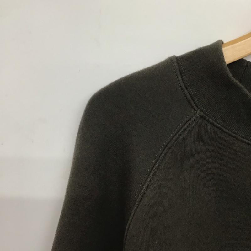 エッセンシャルズ ESSENTIALS トレーナー 長袖 長袖トレーナー スウェット クルーネック プルオーバー M ロゴ、文字 ダークグレー / ダークグレー /  メンズ USED 古着 中古 10145905