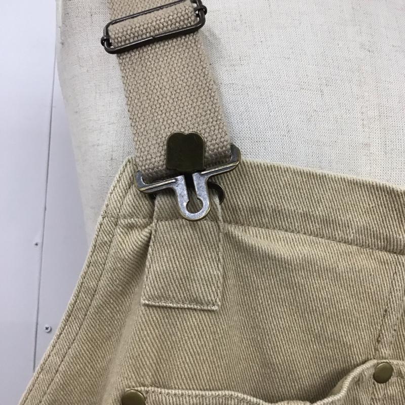 ペニーズ PENNEY S サロペット・オーバーオール サロペット、オーバーオール F19-LG-156 FREAKS STORE別注 ロゴ、文字 ベージュ / ベージュ /  レディース USED 古着 中古 10117378