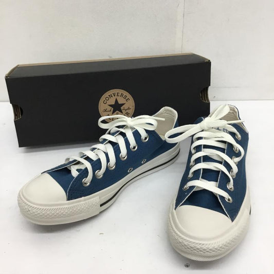 コンバース CONVERSE スニーカー スニーカー 1SC767 ローカットスニーカー 24.5cm 無地 青 / ブルー / X 白 / ホワイト /  レディース USED 古着 中古 10130253