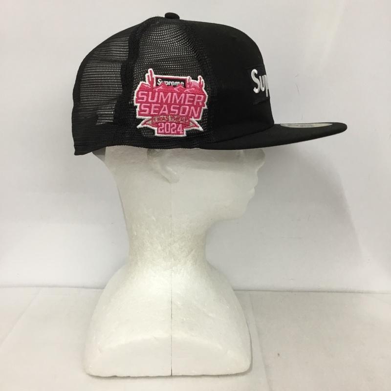 シュプリーム Supreme 帽子 キャップ 24SS Box Logo Mesh Back New Era ロゴ、文字 黒 / ブラック /  メンズ USED 古着 中古 10130208