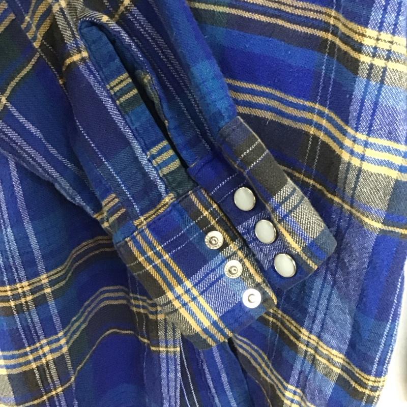 ファイブブラザー FIVE BROTHER シャツ、ブラウス 長袖 長袖シャツ チェックシャツ カラーシャツ L チェック マルチカラー / マルチカラー /  メンズ USED 古着 中古 10146102