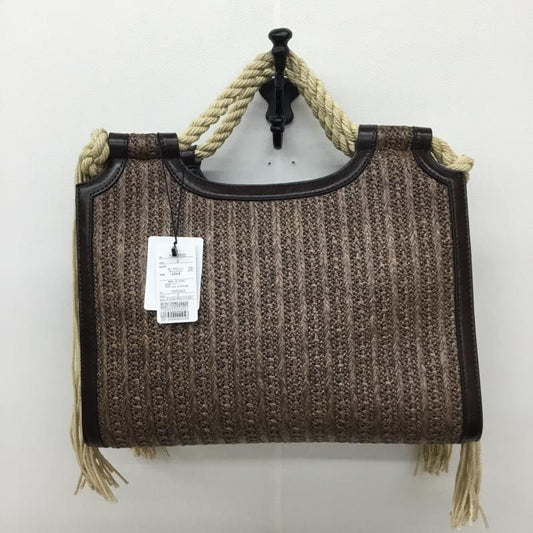 ココ ディール COCO DEAL ハンドバッグ ハンドバッグ 無地 茶 / ブラウン /  レディース USED 古着 中古 10134138