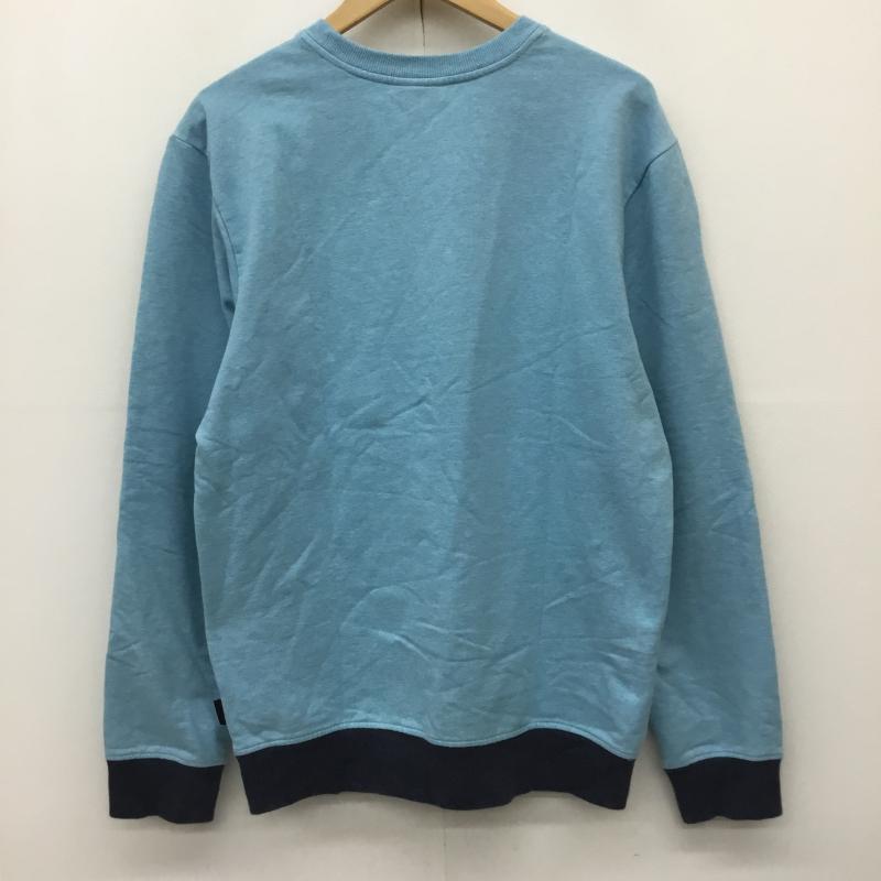 パタゴニア patagonia トレーナー 長袖 39486FA17 S ロゴ、文字 水色 / ライトブルー /  メンズ USED 古着 中古 10141448