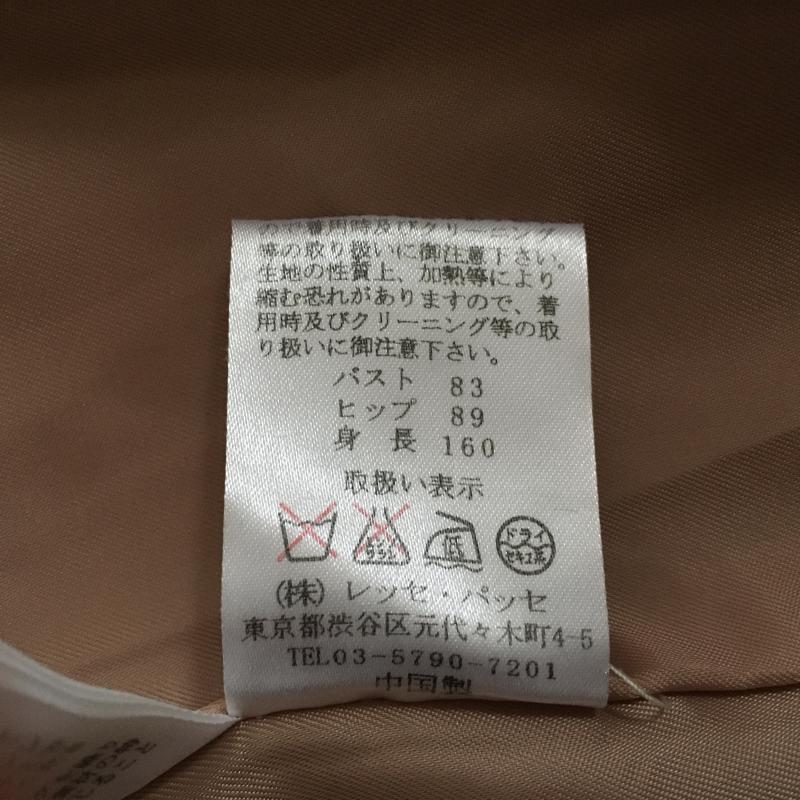 レッセパッセ LAISSE PASSE コート コート一般 38 無地 桃 / ピンク /  レディース USED 古着 中古 10012691