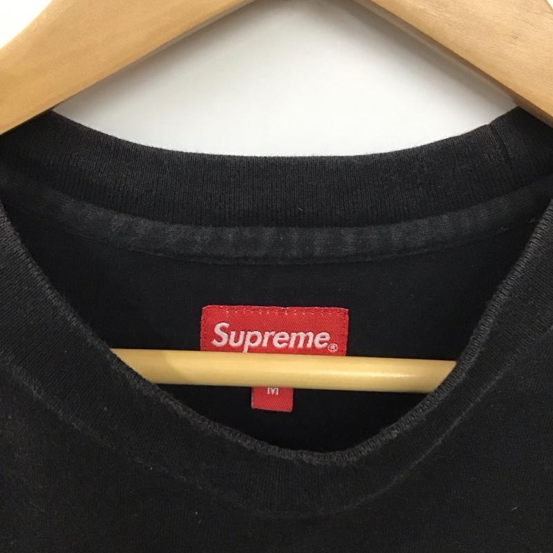 シュプリーム Supreme Tシャツ 半袖 SmallBoxLogoTee 半袖カットソー クルーネックカットソー M ロゴ、文字 黒 / ブラック /  メンズ USED 古着 中古 10130805