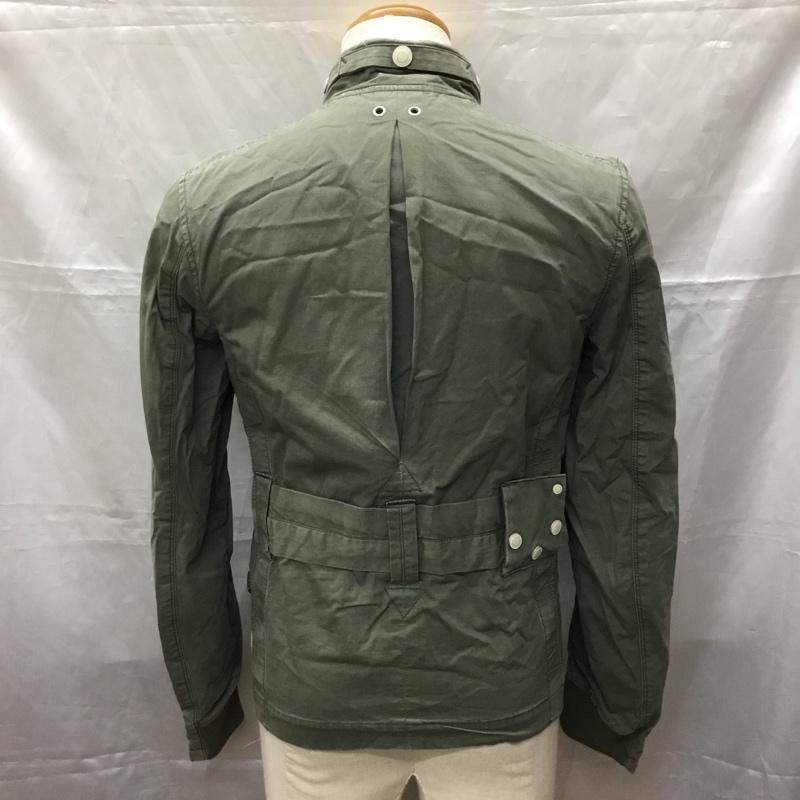 ジースターロゥ G-STAR RAW ジャケット、上着 ジャンパー、ブルゾン ジップアップジャケット ミリタリージャケット カジュアルジャケット S ロゴ、文字 カーキ / カーキ /  メンズ USED 古着 中古 10112298
