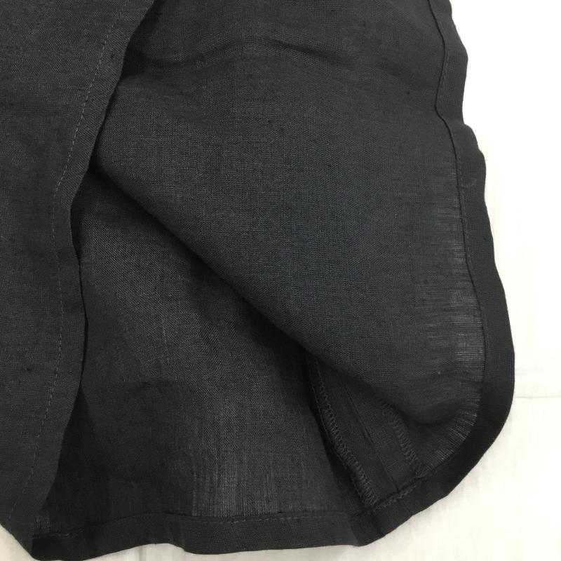 アニエス・ベー agnes b. スカート ひざ丈スカート 38 無地 黒 / ブラック /  レディース USED 古着 中古 10129971