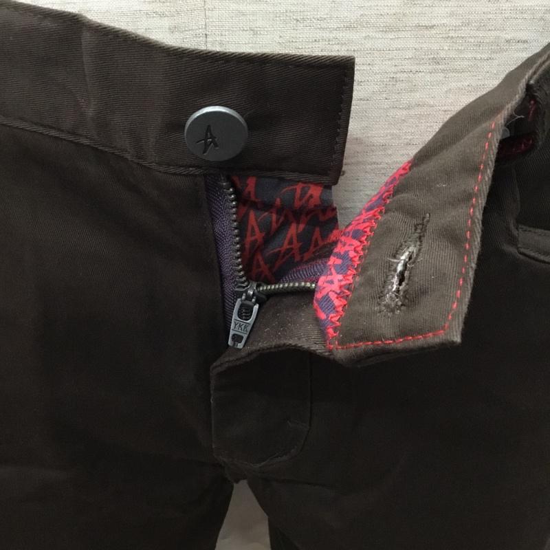 古着 USED パンツ ショートパンツ ハーフパンツ ショートパンツ カジュアルパンツ 32インチ 無地 茶 / ブラウン /  メンズ USED 古着 中古 10108515