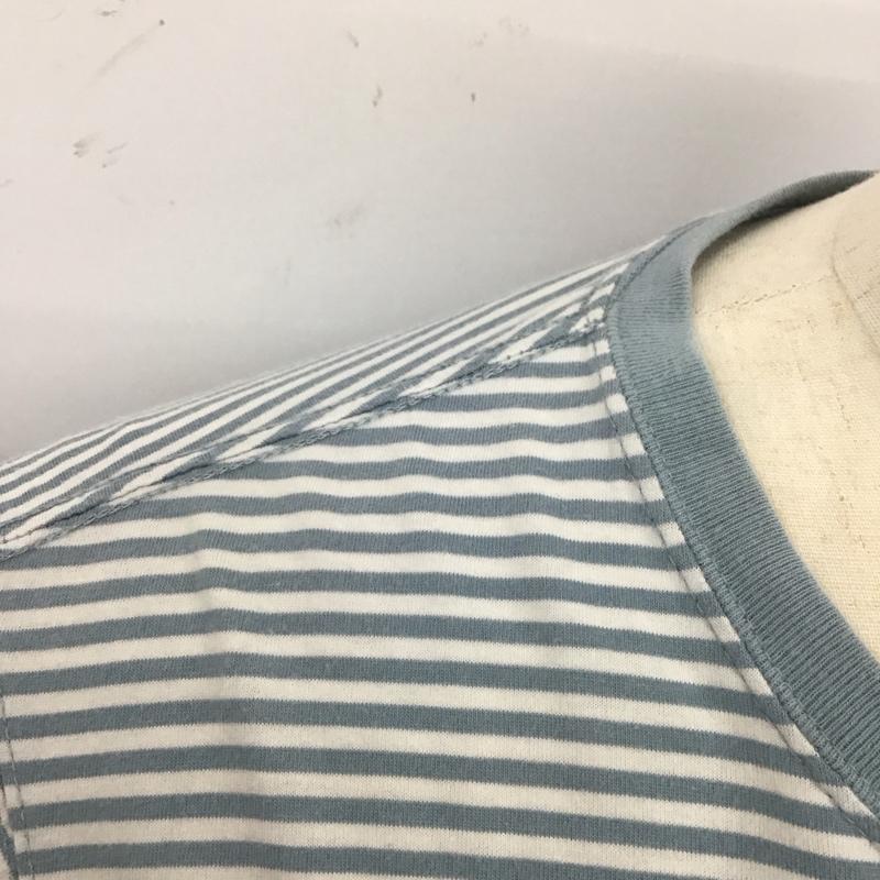 バンクス BANKS Tシャツ 半袖 半袖カットソー プリントTシャツ クルーネックカットソー M ボーダー柄 マルチカラー / マルチカラー /  メンズ USED 古着 中古 10113131