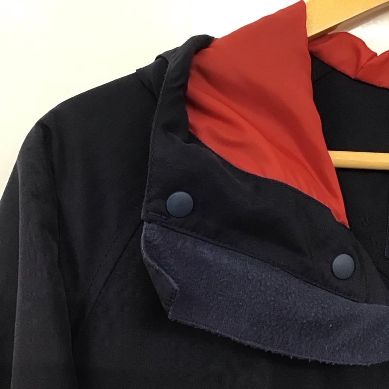 エーグル AIGLE ジャケット、上着 ジャケット、ブレザー 8504-93401 ナイロンジャケット ジップアップジャケット アウター S ロゴ、文字 紺 / ネイビー /  メンズ USED 古着 中古 10136131