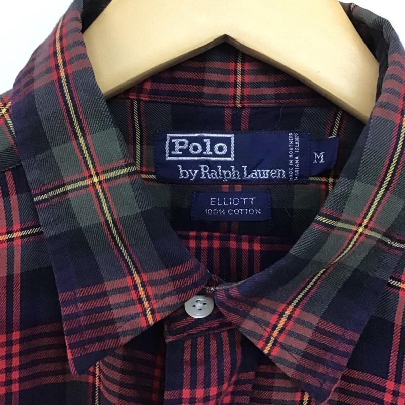ポロバイラルフローレン Polo by RALPH LAUREN シャツ、ブラウス 長袖 長袖シャツ チェックシャツ カラーシャツ M チェック マルチカラー / マルチカラー /  メンズ USED 古着 中古 10141817