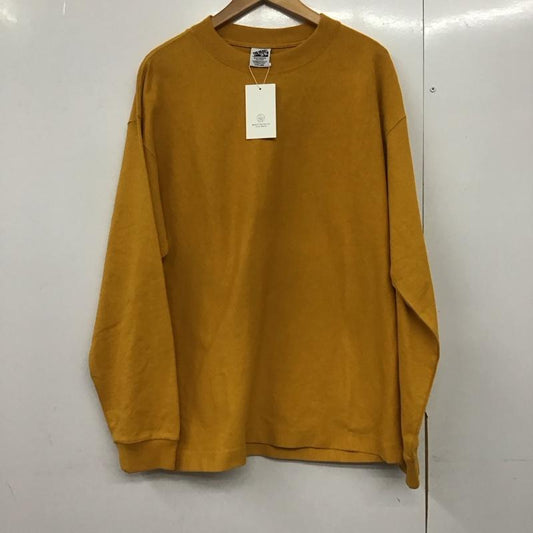 ビューティアンドユースユナイテッドアローズ BEAUTY&YOUTH UNITED ARROWS カットソー 長袖 長袖カットソー 無地カットソー クルーネック XL 無地 黄 / イエロー /  メンズ USED 古着 中古 10142590