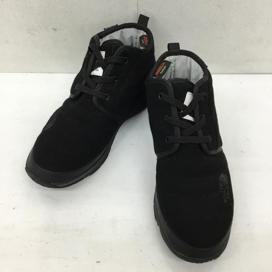 ザノースフェイス THE NORTH FACE ブーツ ショートブーツ NF51986 ウォータープルーフチャッカヌプシトラクションライト 27.0cm ロゴ、文字 黒 / ブラック /  メンズ USED 古着 中古 10136324