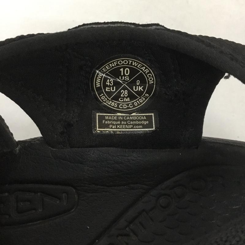 キーン KEEN サンダル サンダル 1020285 NEWPORT H2 28cm 28.0cm ロゴ、文字 黒 / ブラック /  メンズ USED 古着 中古 10143274