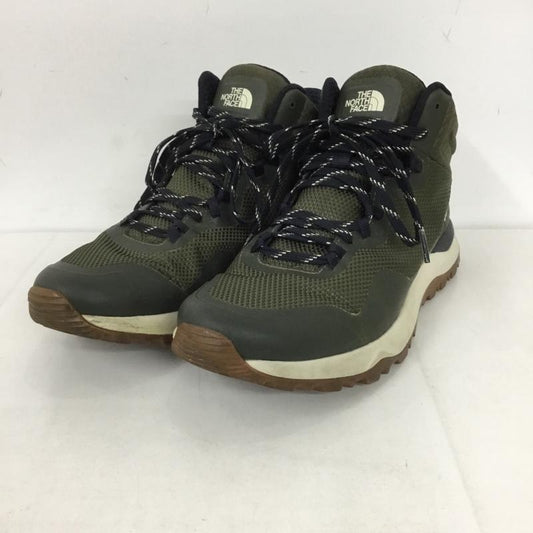 ザノースフェイス THE NORTH FACE スニーカー スニーカー NF0A47AY V98 Activist Mid Futurelight Hiking Boots トレッキングシューズ 27cm 27.0cm ロゴ、文字 カーキ / カーキ /  メンズ USED 古着 中古 10129549