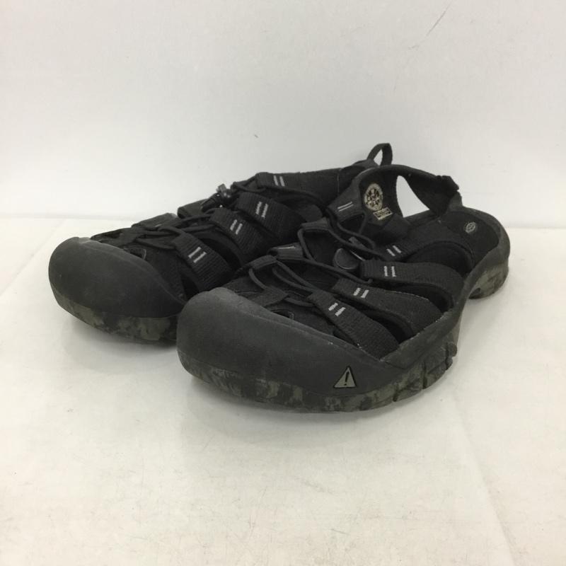 キーン KEEN サンダル サンダル 1020285 NEWPORT H2 28cm 28.0cm ロゴ、文字 黒 / ブラック /  メンズ USED 古着 中古 10143274