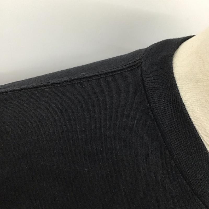 ホワイトマウンテニアリング WHITE MOUNTAINEERING Tシャツ 半袖 WM1173504 クルーネック バックロゴ 2 プリント 黒 / ブラック /  メンズ USED 古着 中古 10123005