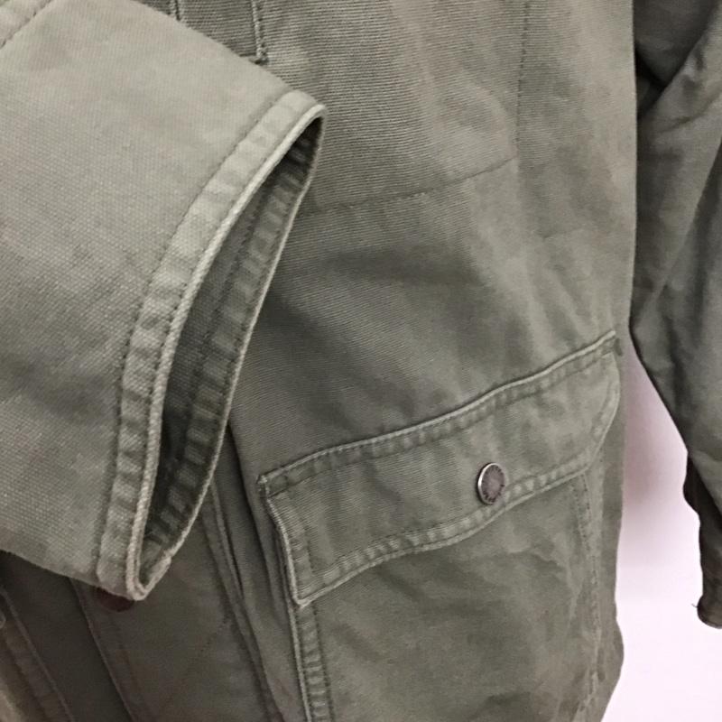 エルエルビーン L.L.Bean ジャケット、上着 ジャケット、ブレザー 7C045 マウンテンパーカー コットン M ロゴ、文字 カーキ / カーキ /  メンズ USED 古着 中古 10123519