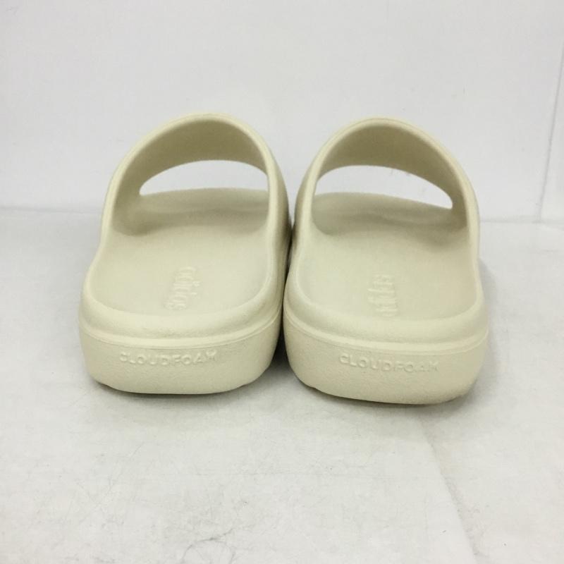 アディダス adidas サンダル サンダル アディレッタ Adilette Lumia 25.5cm 箱有 25.5cm ロゴ、文字 アイボリー / アイボリー /  メンズ USED 古着 中古 10139958