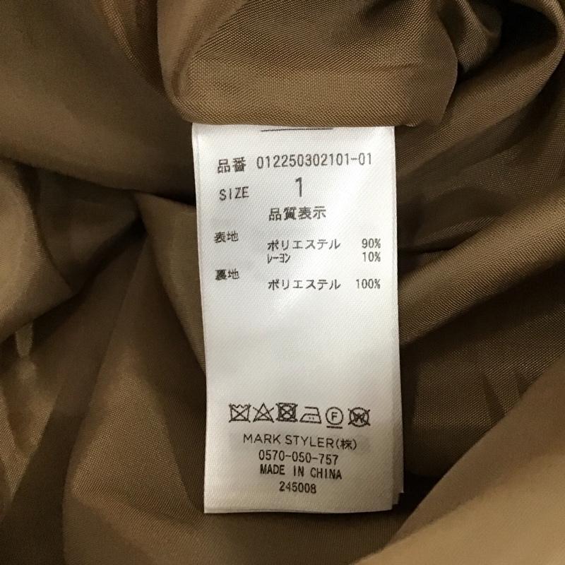 ムルーア MURUA ワンピース ひざ丈スカート 012250302101 ツイードパワショルワンピース 1  マルチカラー / マルチカラー /  レディース USED 古着 中古 10120341