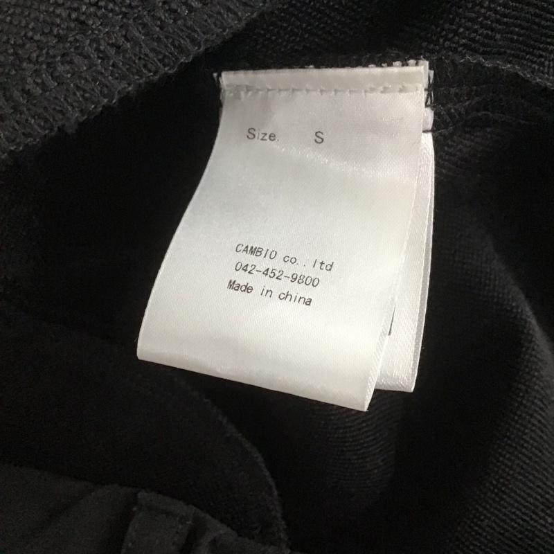 カンビオ CAMBIO パンツ ワークパンツ、ペインターパンツ カーゴパンツ カジュアルパンツ スリムパンツ ワークパンツ ミリタリーパンツ S 無地 黒 / ブラック /  メンズ USED 古着 中古 10106735