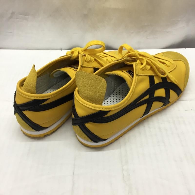 オニツカタイガー ONITSUKA TIGER スニーカー スニーカー 1183C102 MEXICO 66 27cm 箱有 27.0cm ロゴ、文字 黄 / イエロー / X 黒 / ブラック /  メンズ USED 古着 中古 10118680