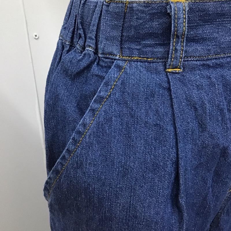 サマンサモスモス Samansa Mos2 パンツ デニム、ジーンズ 1406358 デニムスラウチパンツ タグ付き FREE 無地 青 / ブルー /  レディース USED 古着 中古 10123052