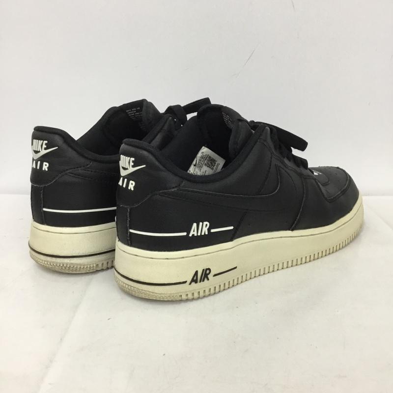 ナイキ NIKE スニーカー スニーカー CJ1379-001 AIR FORCE 1 07 LV8 3 27cm 27.0cm ロゴ、文字 黒 / ブラック / X 白 / ホワイト /  メンズ USED 古着 中古 10136468