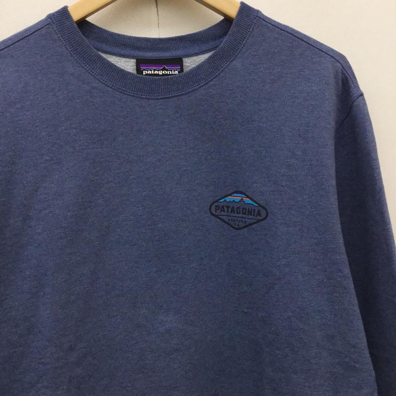 パタゴニア patagonia トレーナー 長袖 39423FA15 S プリント 青 / ブルー /  メンズ USED 古着 中古 10141442