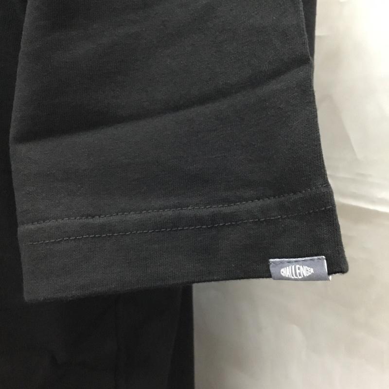 チャレンジャー CHALLENGER Tシャツ 半袖 CLG-TS 021-027 Fire Tee タグ付き L ロゴ、文字 黒 / ブラック /  メンズ USED 古着 中古 10109677
