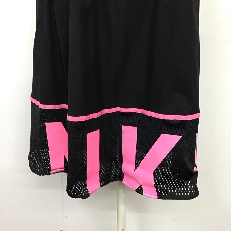 ナイキ NIKE スカート ひざ丈スカート cu4031-016 AS W NSW SKIRT MESH ウィメンズ メッシュ スカート M ロゴ、文字 X プリント 黒 / ブラック /  レディース USED 古着 中古 10121275
