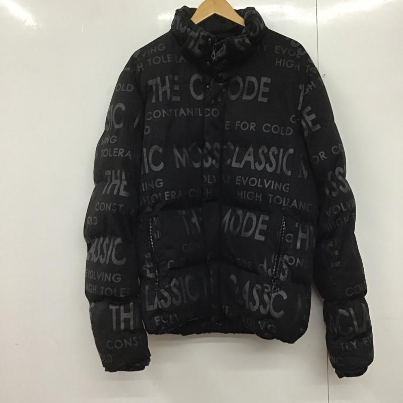 アズールバイマウジー AZUL BY MOUSSY ジャケット、上着 ジャンパー、ブルゾン 251GAC30-092I B-HEATティンバーウルフプリント中綿ブルゾン L 総柄 黒 / ブラック /  メンズ USED 古着 中古 10144089