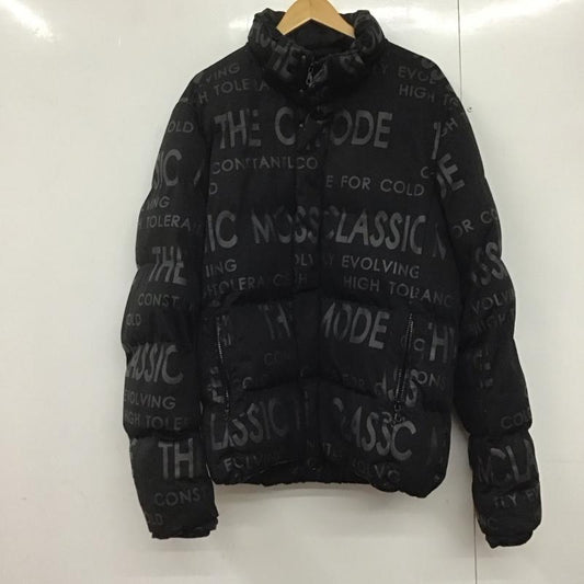アズールバイマウジー AZUL BY MOUSSY ジャケット、上着 ジャンパー、ブルゾン 251GAC30-092I B-HEATティンバーウルフプリント中綿ブルゾン L 総柄 黒 / ブラック /  メンズ USED 古着 中古 10144089