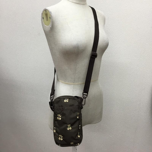 レスポートサック LeSportsac ショルダーバッグ ショルダーバッグ ミニバッグ クマ 総柄 茶 / ブラウン /  レディース USED 古着 中古 10117664