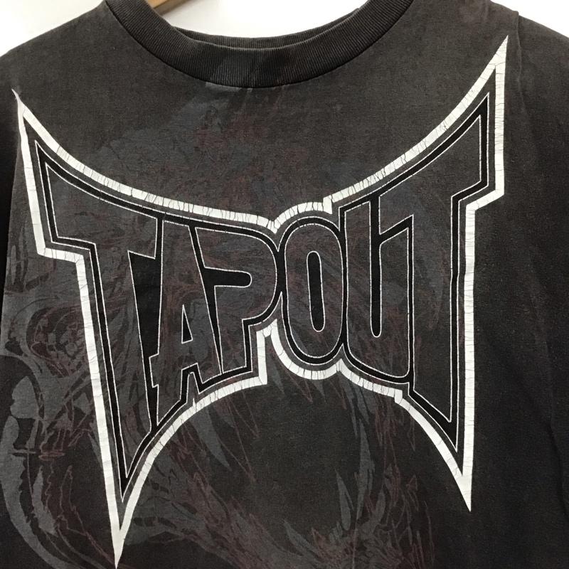 古着 USED Tシャツ 半袖 半袖カットソー プリントTシャツ クルーネックカットソー L プリント 灰 / グレー /  メンズ USED 古着 中古 10140546