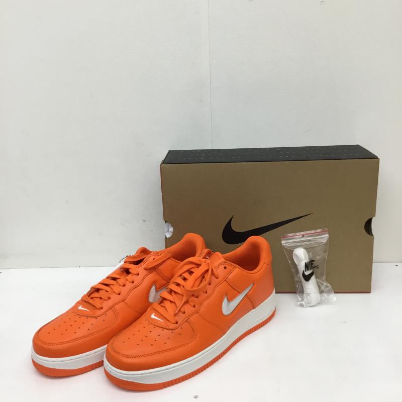 ナイキ NIKE スニーカー スニーカー FJ1044-800 AIR FORCE 1 LOW RETRO 28.0cm ロゴ、文字 橙 / オレンジ /  メンズ USED 古着 中古 10133944