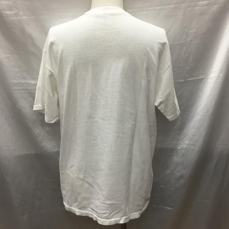 古着 USED Tシャツ 半袖 半袖カットソー プリントTシャツ クルーネックカットソー 1995年 コピーライト theflintstone L プリント 白 / ホワイト /  メンズ USED 古着 中古 10119717