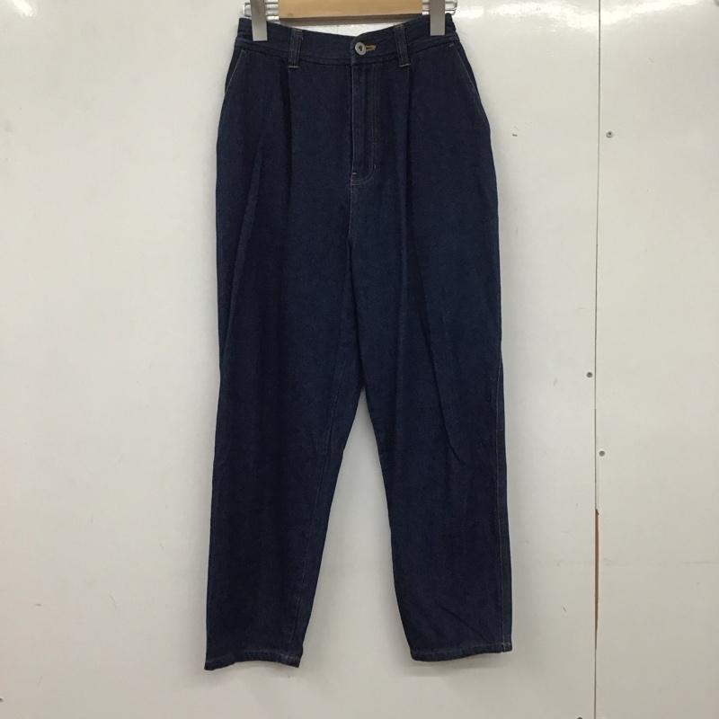 エヘカソポ ehka sopo パンツ デニム、ジーンズ 1405125 テーパードパンツ FREE 無地 インディゴ / インディゴ /  レディース USED 古着 中古 10138904