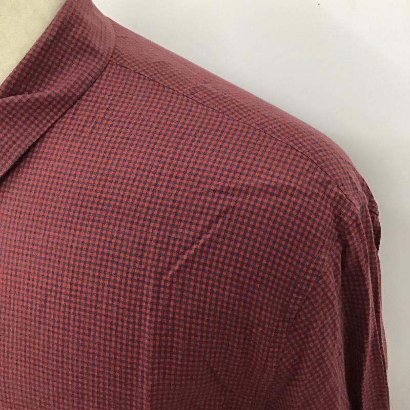 ヌメロ ウ゛ェントゥーノ N°21 シャツ、ブラウス 長袖 コットン チェック 黒 / ブラック / X 紺 / ネイビー / X えんじ / ワインレッド /  メンズ USED 古着 中古 10121346