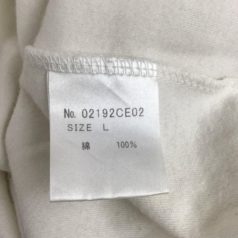 ヒステリックグラマー HYSTERIC GLAMOUR Tシャツ 半袖 02192ce02 半袖カットソー Tシャツ L 無地 白 / ホワイト /  メンズ USED 古着 中古 10118239