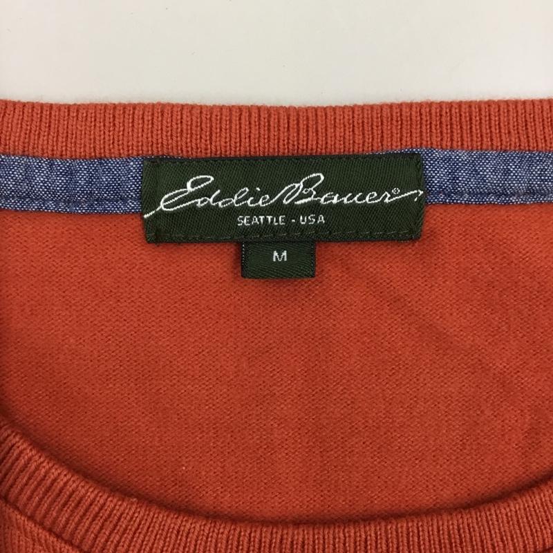 エディーバウアー Eddie Bauer カットソー 長袖 長袖カットソー クルーネックカットソー ロングスリーブカットソー プリントTシャツ M ボーダー柄 マルチカラー / マルチカラー /  メンズ USED 古着 中古 10113548