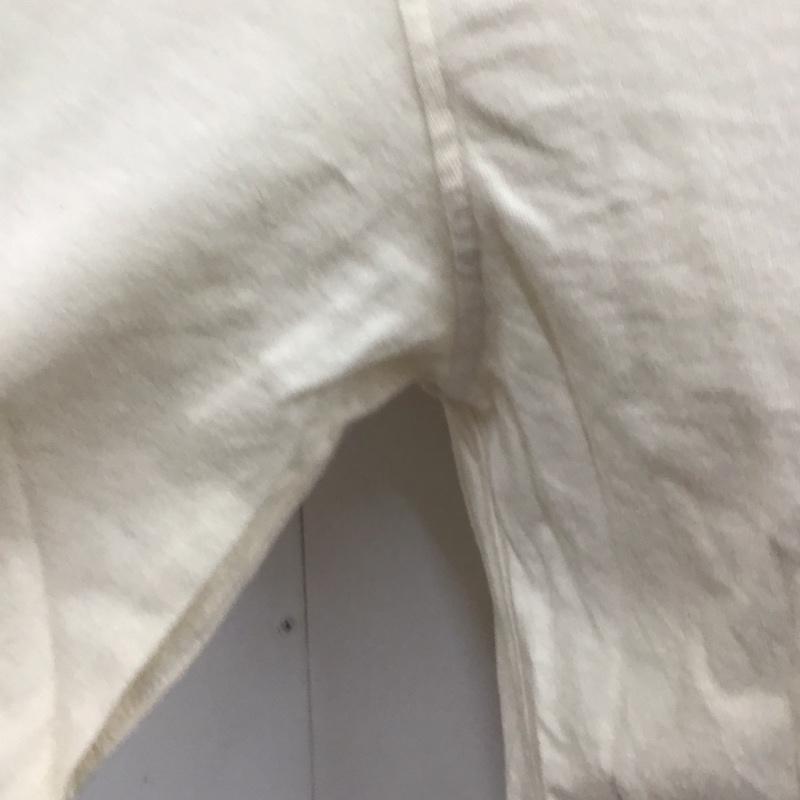 クオドロ quadro シャツ、ブラウス 長袖 バンドカラー コットン プルオーバー カットソー 2 無地 アイボリー / アイボリー /  メンズ USED 古着 中古 10122158