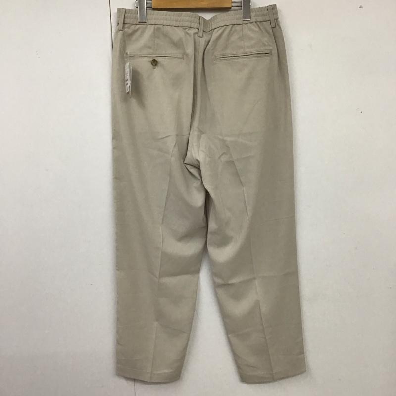 フリークスストア FREAK S STORE パンツ スラックス スラックスパンツ ワイドパンツ カジュアルパンツ センタータックパンツ L 無地 灰 / グレー /  メンズ USED 古着 中古 10114571