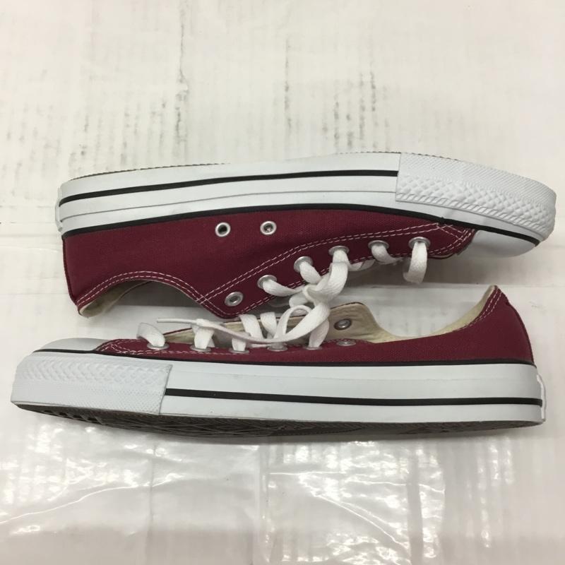コンバース CONVERSE スニーカー スニーカー 1C030 ALL STAR OX 26cm 26.0cm ロゴ、文字 ボルドー / ボルドー / X 白 / ホワイト /  メンズ USED 古着 中古 10106529