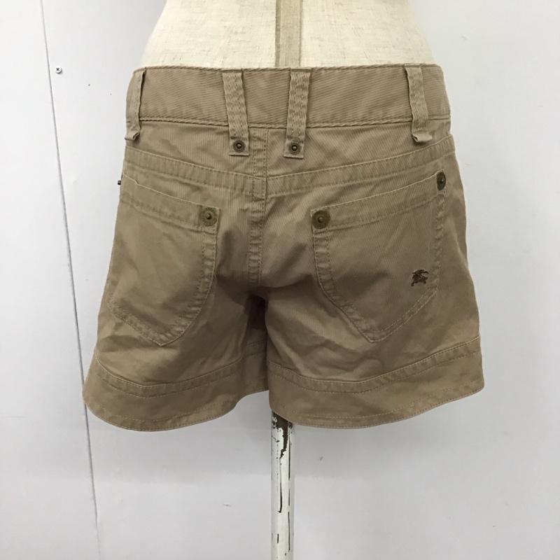 バーバリーブルーレーベル BURBERRY BLUE LABEL パンツ ショートパンツ FQ531-217-50 38 ワンポイント ベージュ / ベージュ /  レディース USED 古着 中古 10115102