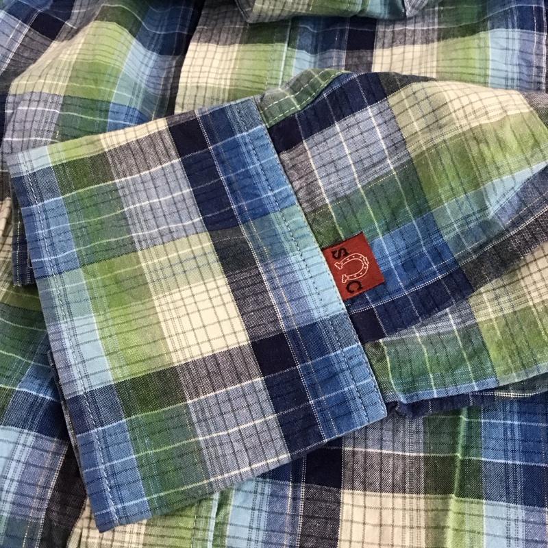 シュガーケーン SUGAR CANE シャツ、ブラウス 長袖 SC23011 S チェック マルチカラー / マルチカラー /  メンズ USED 古着 中古 10109928