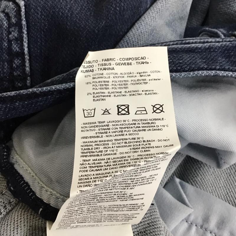 アルマーニエクスチェンジ ARMANI EXCHANGE パンツ デニム、ジーンズ 3LZJ13 Z7P6Z SLIM ストレッチ 34 ロゴ、文字 インディゴ / インディゴ /  メンズ USED 古着 中古 10120207