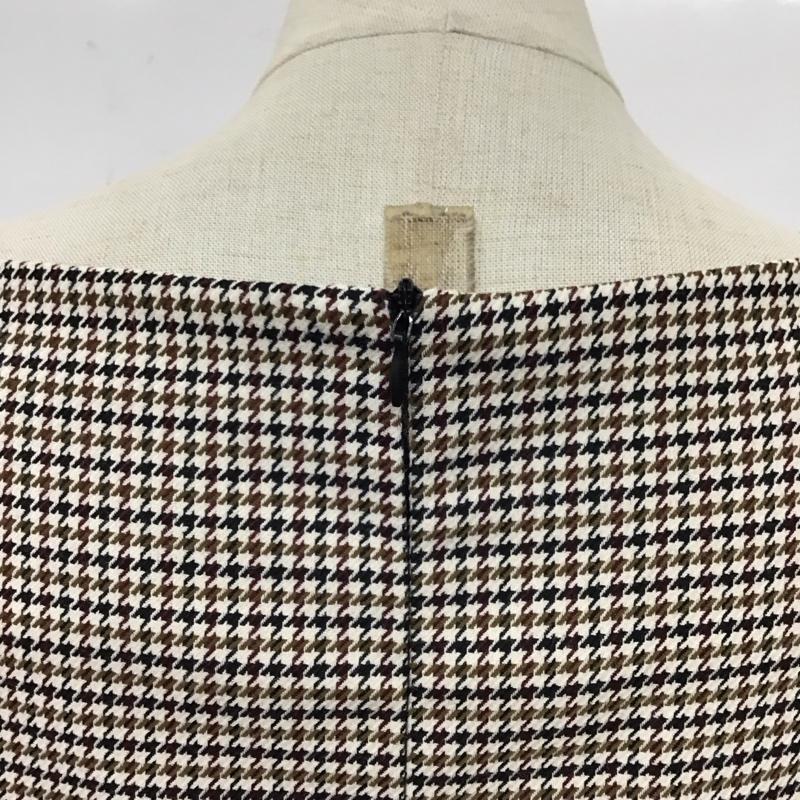 ザラウーマン ZARA WOMAN ワンピース ミニスカート 半袖ワンピース ミニワンピース チェックワンピース M チェック マルチカラー / マルチカラー /  レディース USED 古着 中古 10118522